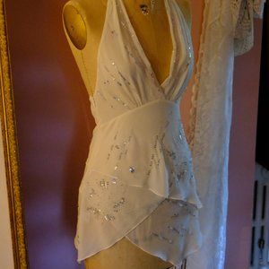 Silk Fairy Sparkle Halter Top